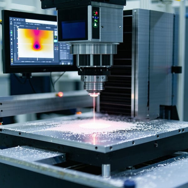 3D-metaalprinter (LPBF) in een moderne werkplaats